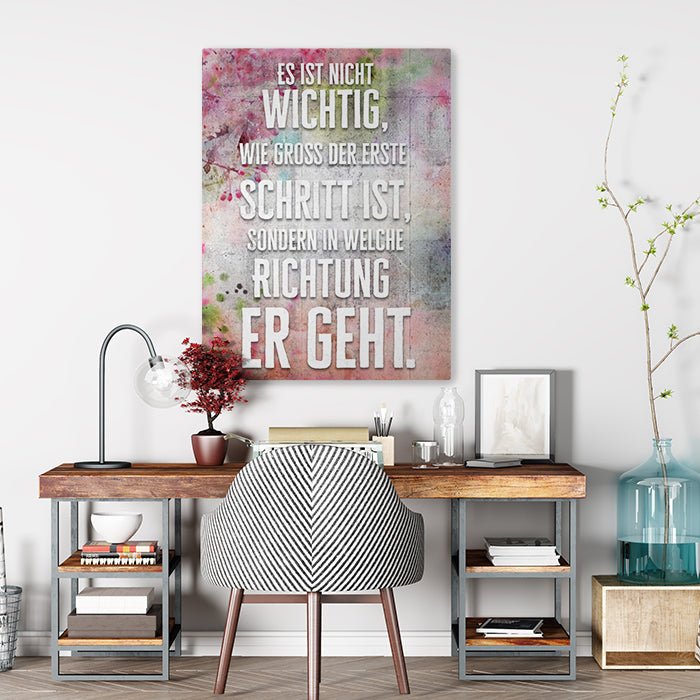 Leinwandbild Motivation, Hochformat M0432 kaufen - Bild 2