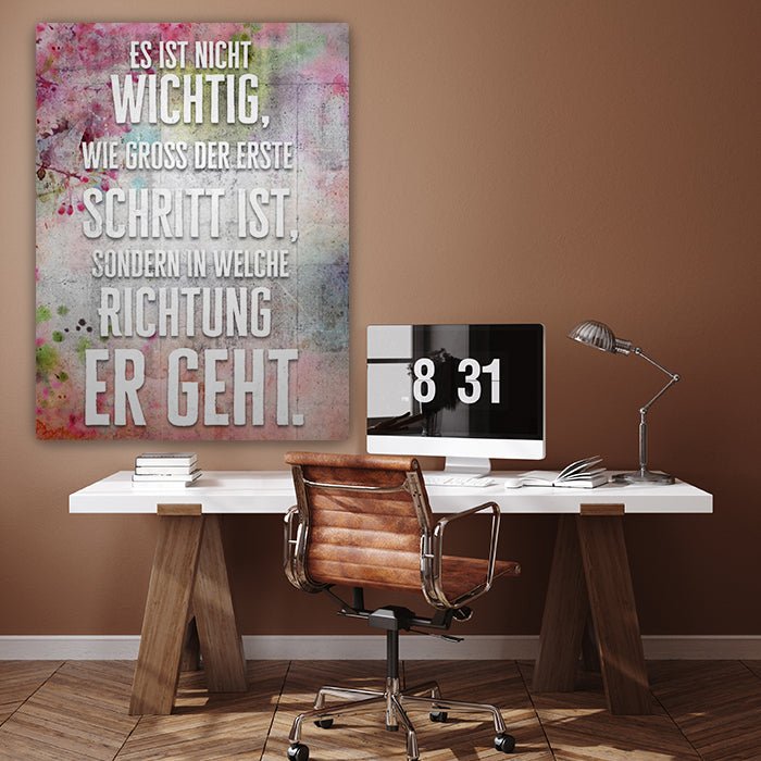 Leinwandbild Motivation, Hochformat M0432 kaufen - Bild 3