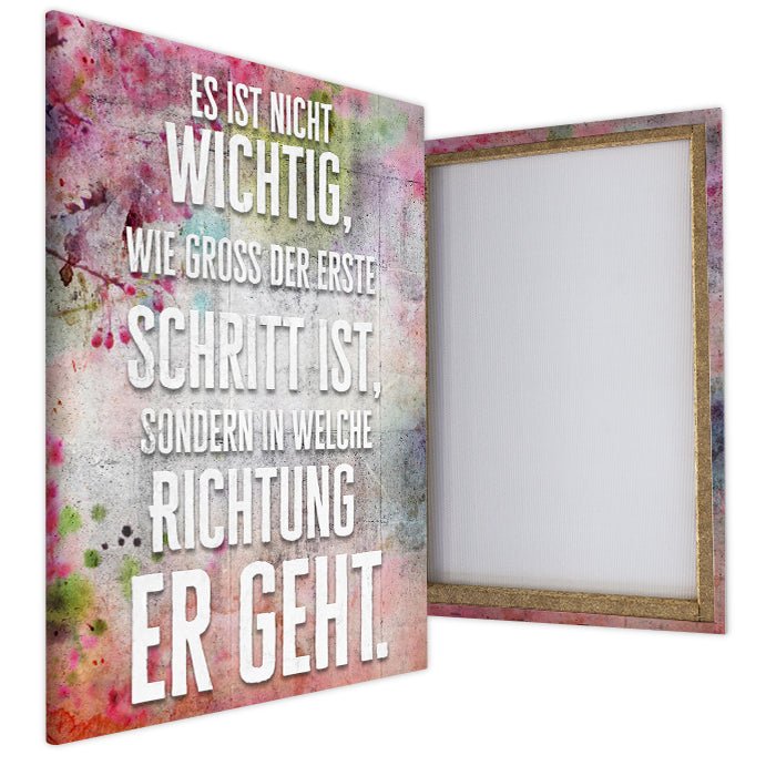 Leinwandbild Motivation, Hochformat M0432 kaufen - Bild 4