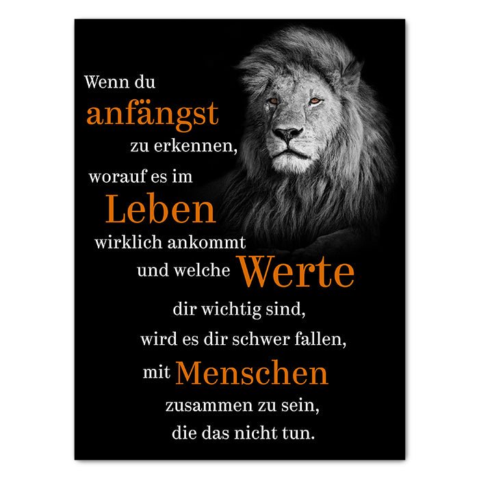 Leinwandbild Motivation, Hochformat M0443 kaufen - Bild 1