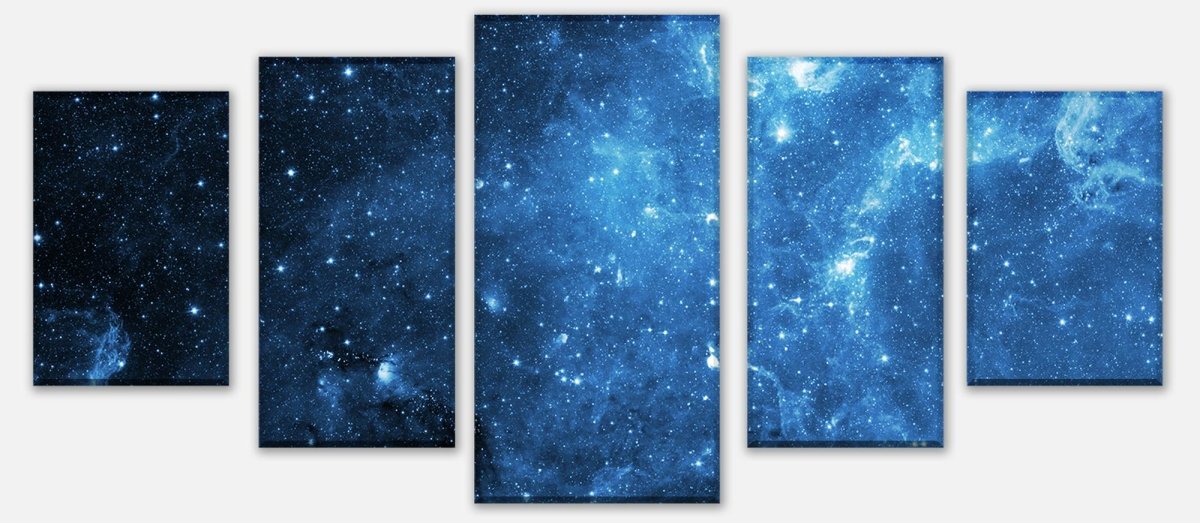 Leinwandbild Mehrteiler Sternennebel M0468 entdecken - Bild 1