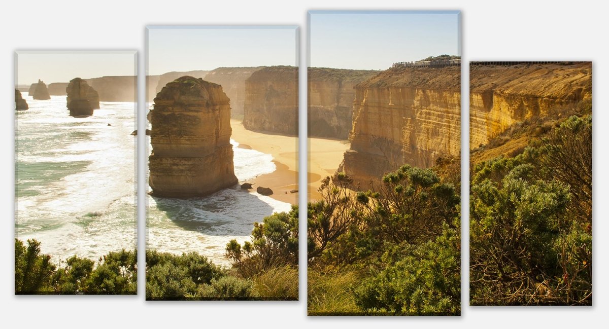 Leinwandbild Mehrteiler Zwölf Apostel - Australien M0482
