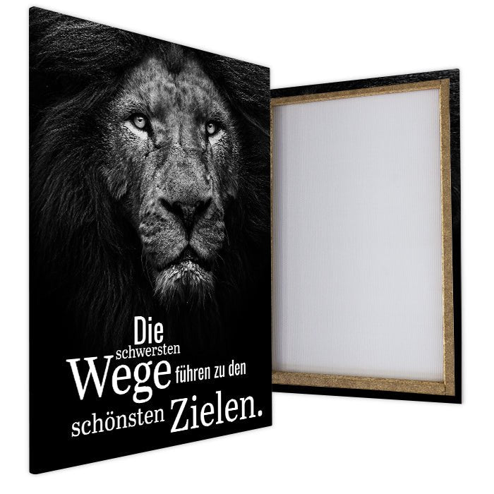 Leinwandbild Die schönsten Ziele Hochformat M0515 kaufen - Bild 4