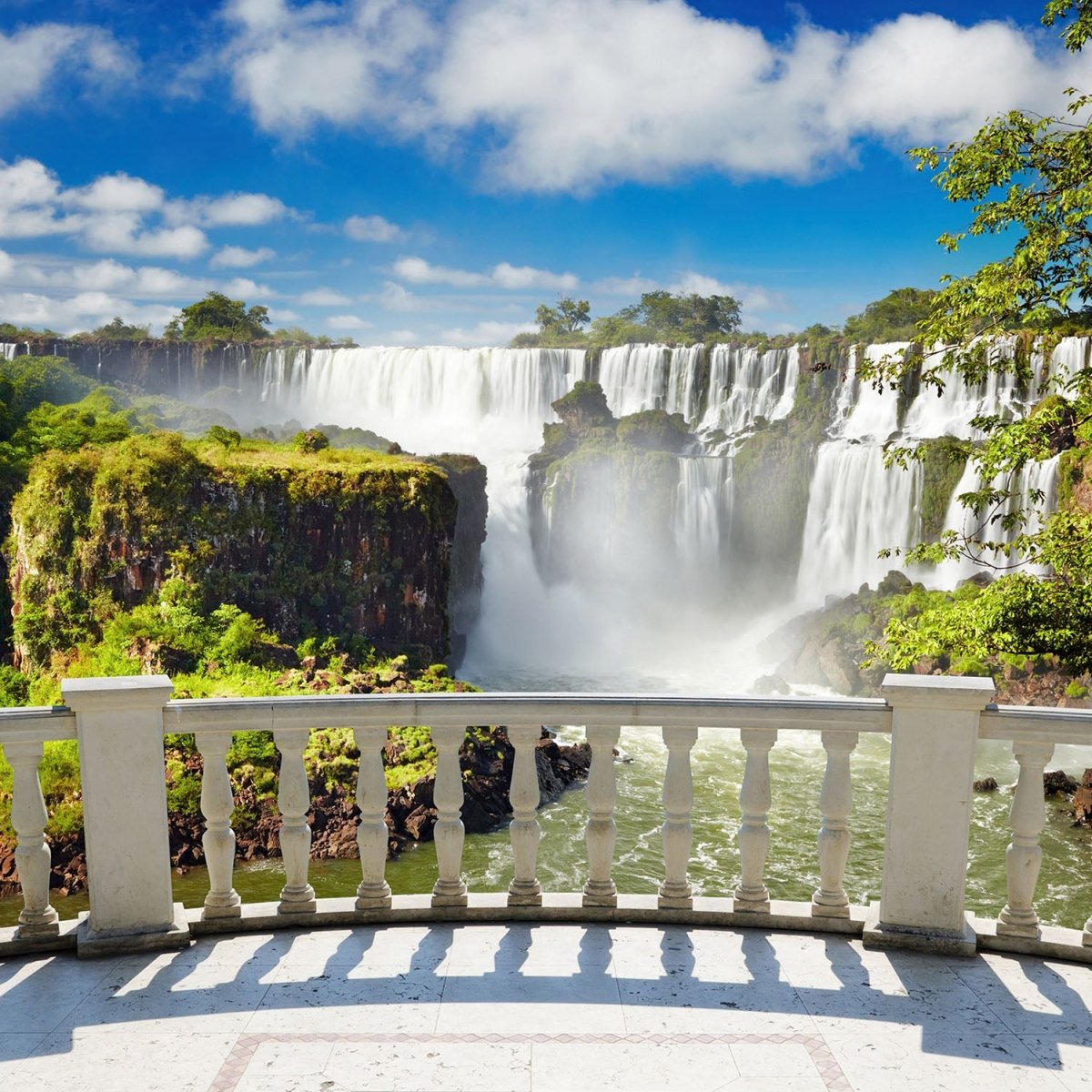 Beistelltisch Blick vom Balkon - Igunassu Falls Argentinien M0590 entdecken - Bild 2