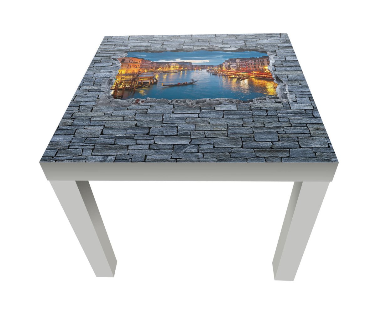 Beistelltisch 3D Canale Grande Venedig - Steinmauer M0632 entdecken - Bild 1