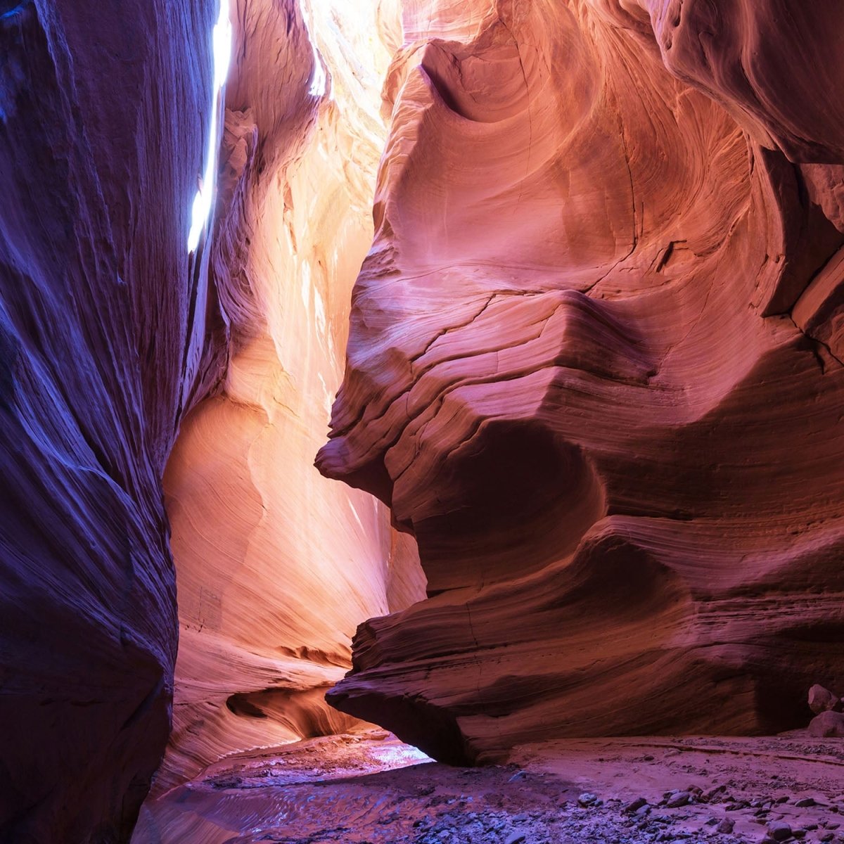 Beistelltisch Slot Canyon im Grand Escalante, USA M0709 entdecken - Bild 2