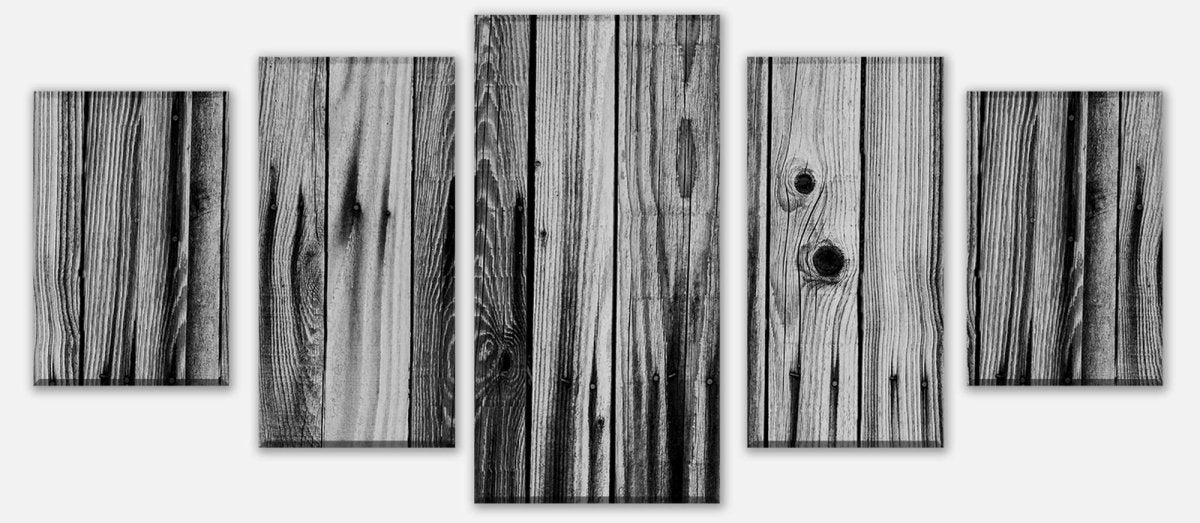 Leinwandbild Mehrteiler Grunge Holzbretter M0723 entdecken - Bild 1