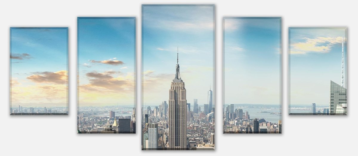 Leinwandbild Mehrteiler Midtown und Manhattan - NYC M0725 entdecken - Bild 1