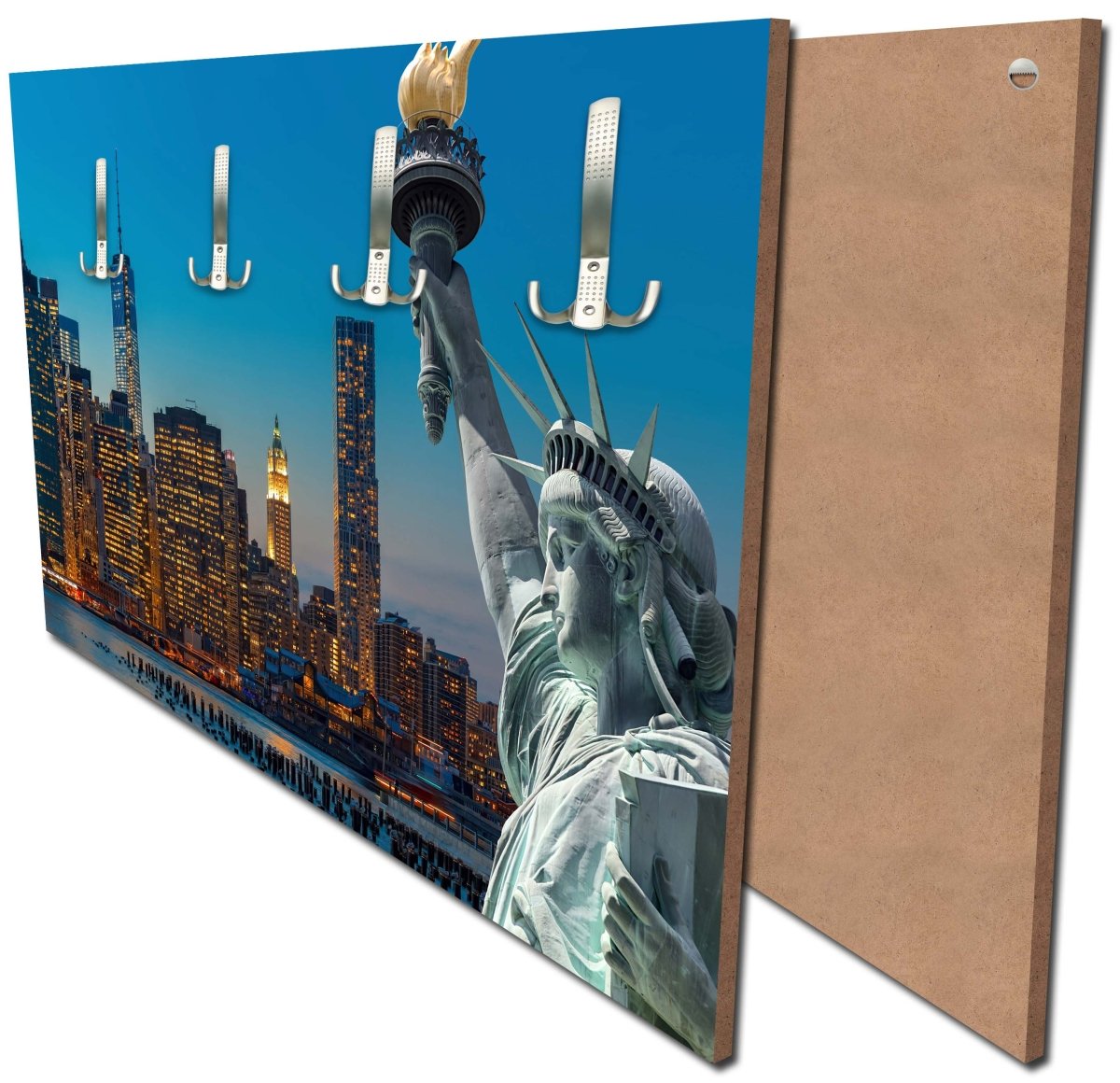 Garderobe New York Skyline Freiheitsstatue M0726