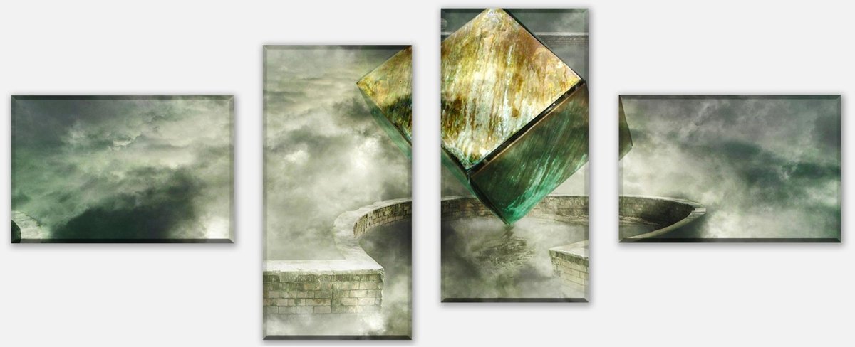 Leinwandbild Mehrteiler magische Box M0770