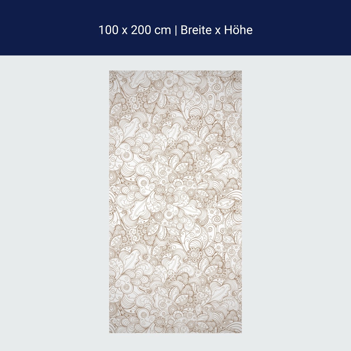 Duschwand Floral abstrakten Hintergrund M0775