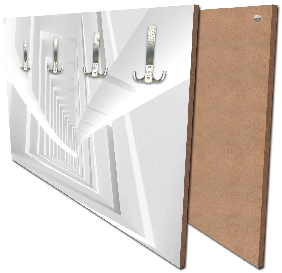 Garderobe Weißer leerer Korridor M0798