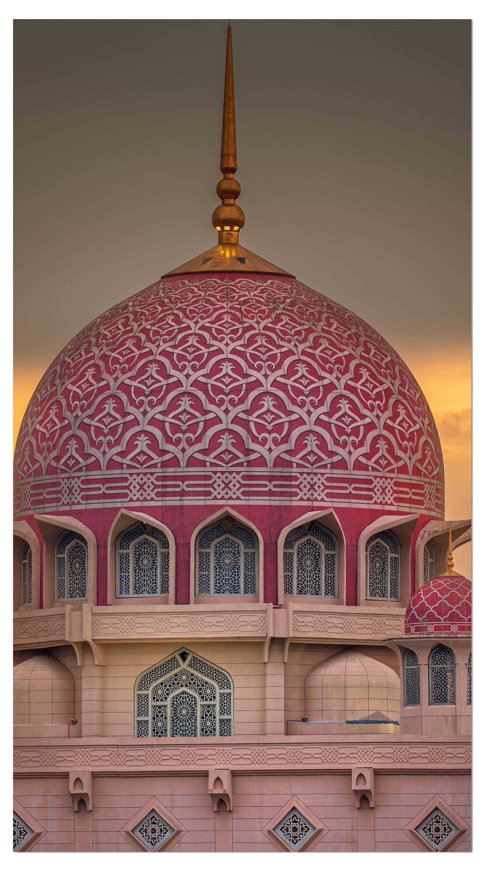 Garderobe Sonnenuntergang über Putrajaya-Moschee, Malaysia M0815 entdecken - Bild 4