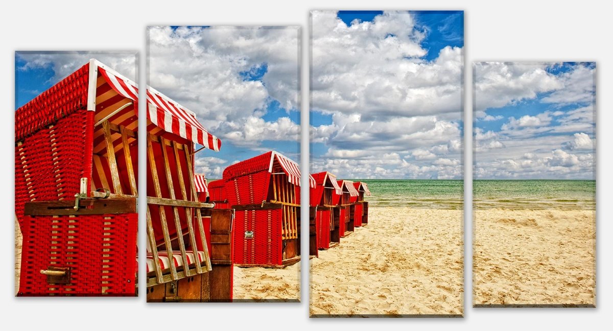 Leinwandbild Mehrteiler Ostsee M0866