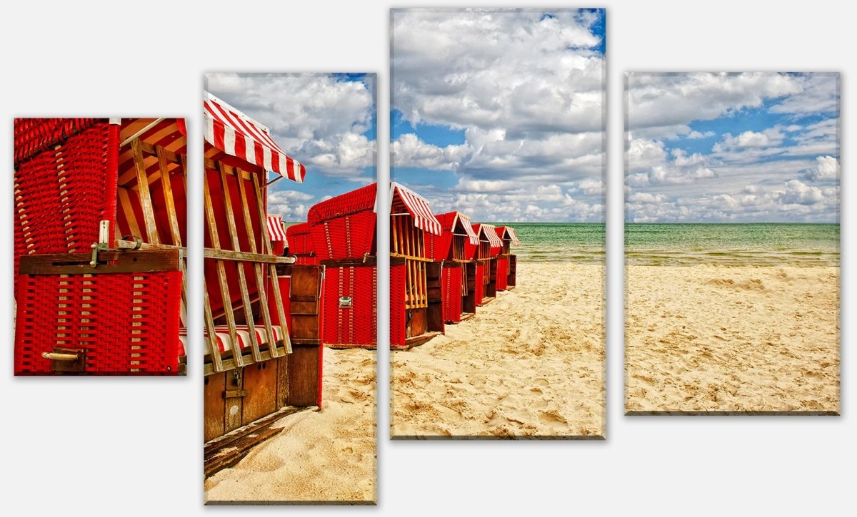 Leinwandbild Mehrteiler Ostsee M0866