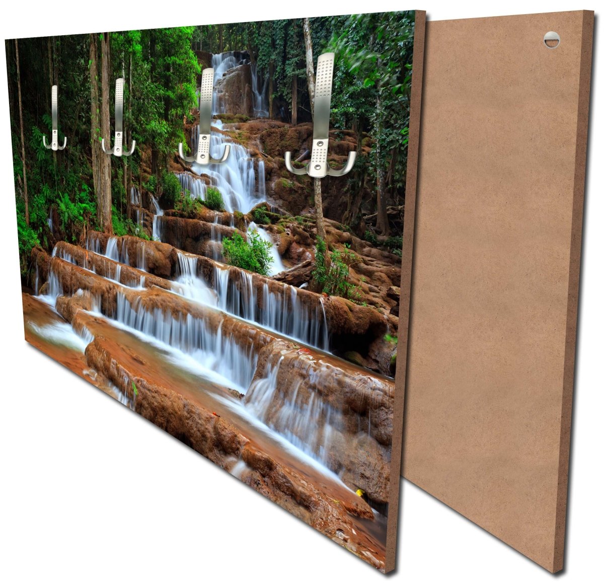 Garderobe Wasserfall im Wald.Thailand M0894