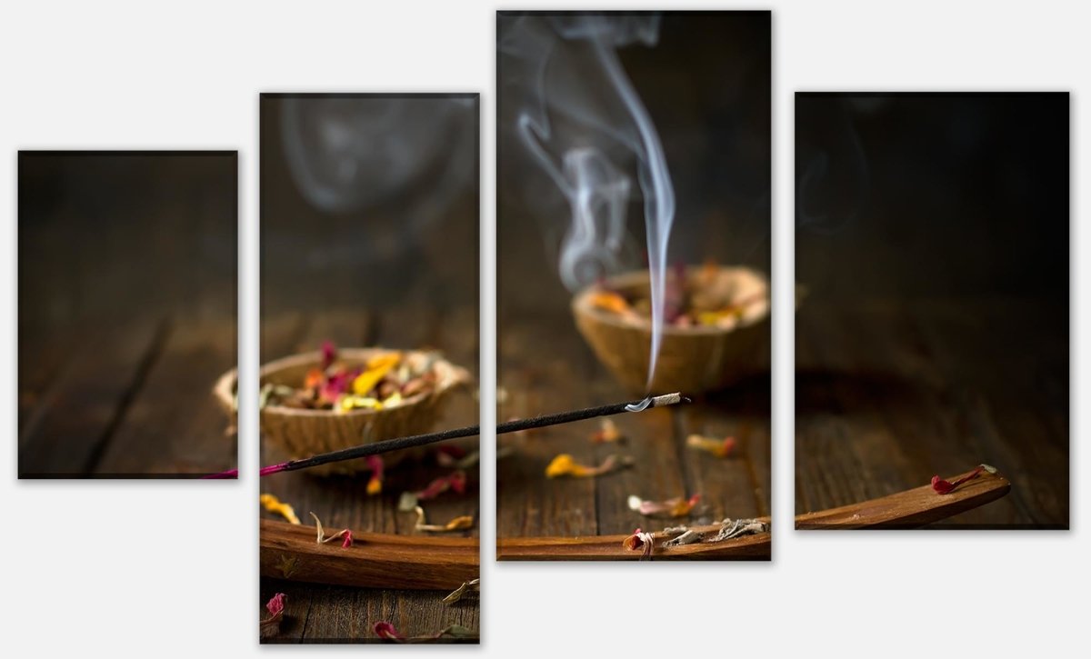 Leinwandbild Mehrteiler Aromatherapie M0952