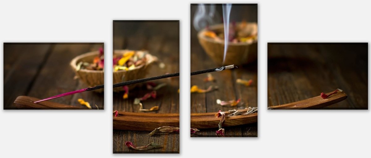 Leinwandbild Mehrteiler Aromatherapie M0952