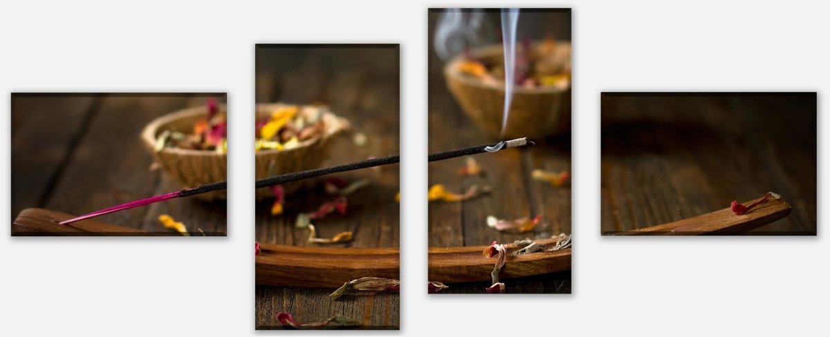 Leinwandbild Mehrteiler Aromatherapie M0952