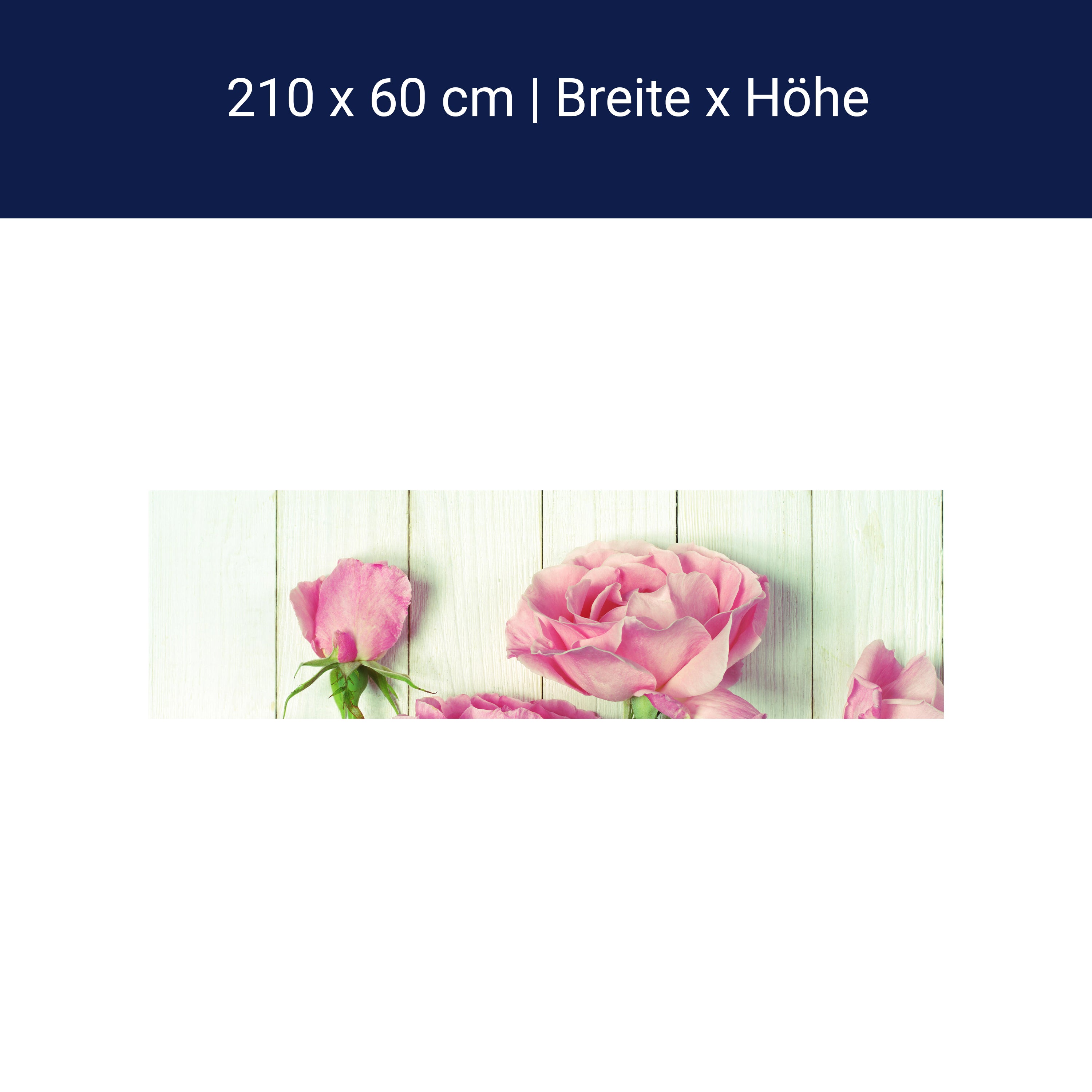 Küchenrückwand Frische Gartenrosen M1021