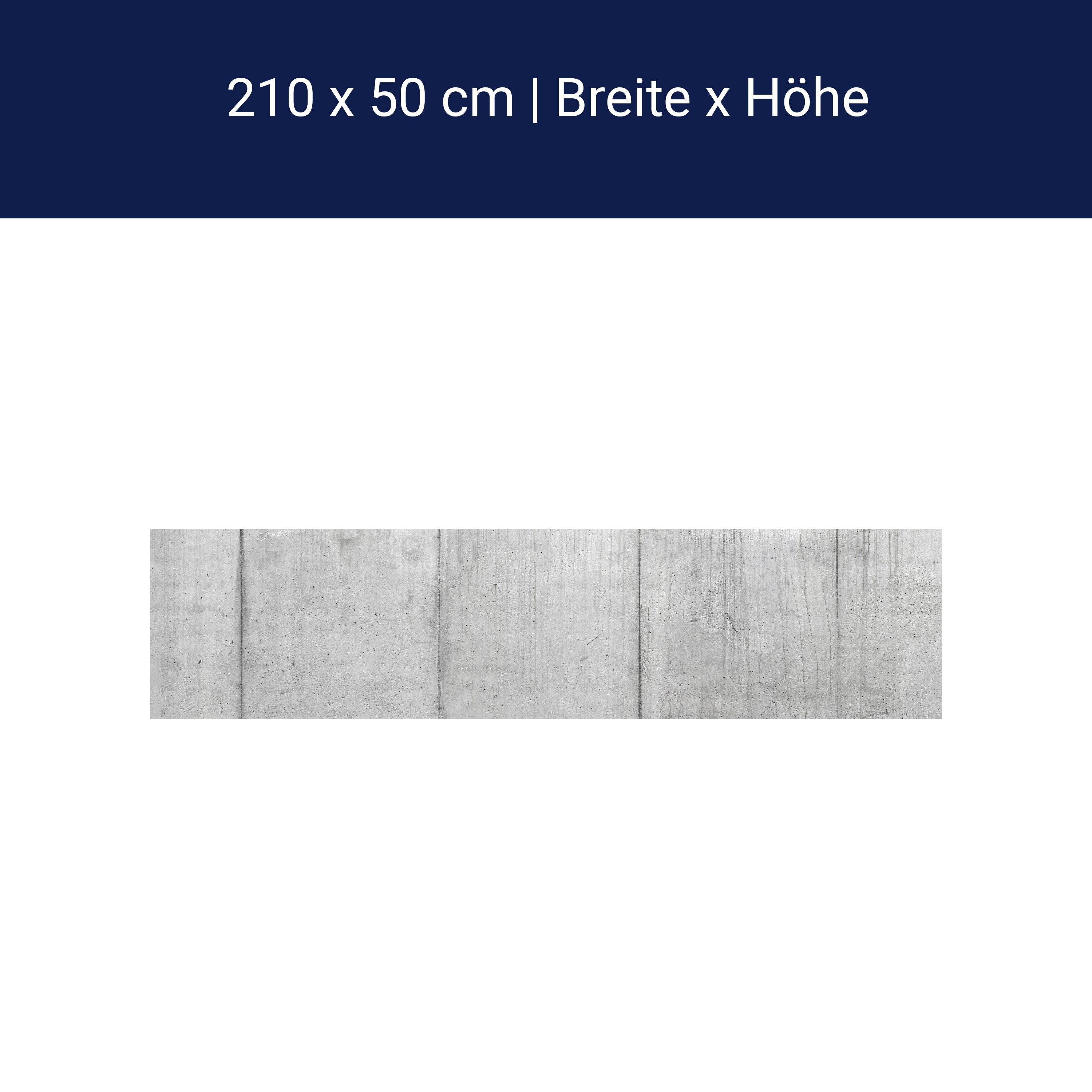 Küchenrückwand Betonwand Grau Betonteile Rohbau M1067