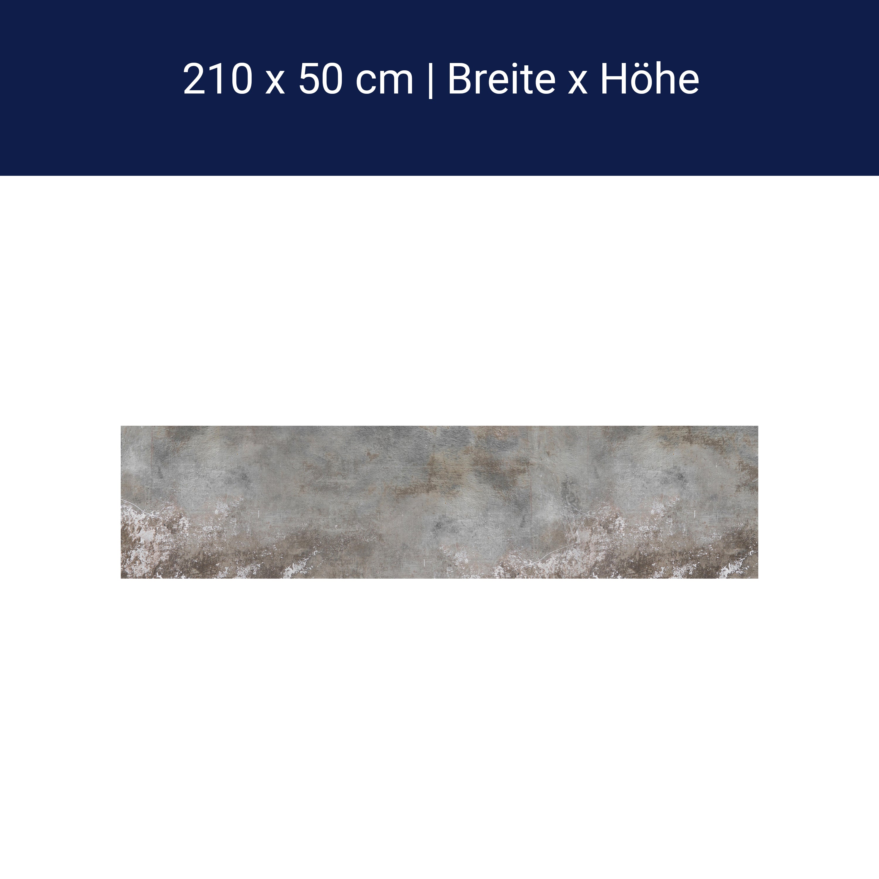 Küchenrückwand Rustikal Beton Wand Grunge M1068